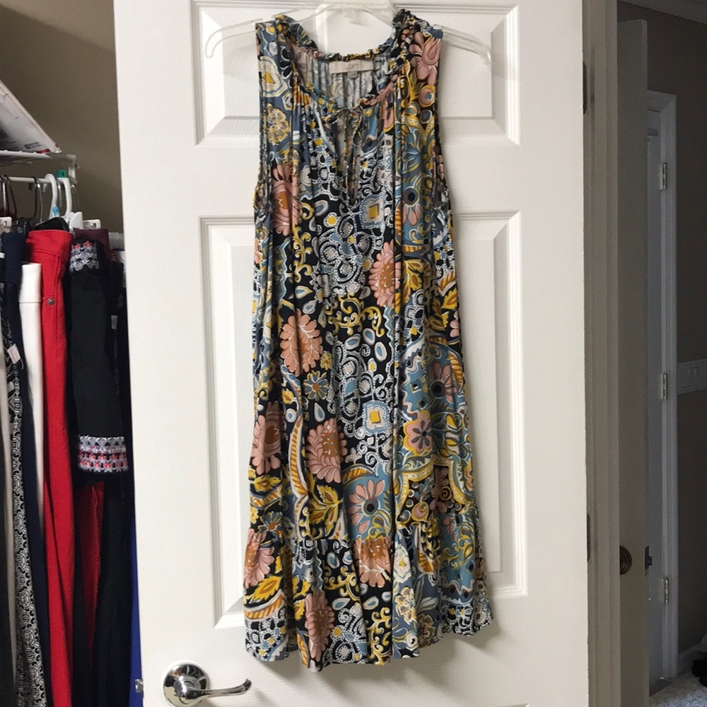 Loft sleeveless dress